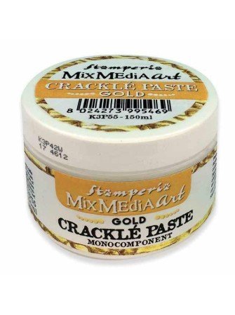 Crackle paste  gold -...