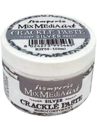 Crackle paste  silver -...