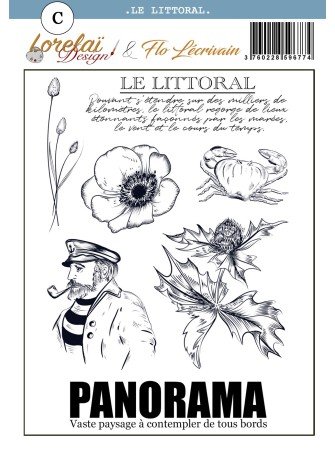 Le littoral - Tampon clear...
